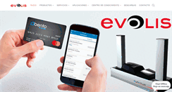 Desktop Screenshot of evolis.com.mx