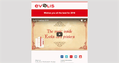 Desktop Screenshot of greetings.evolis.com